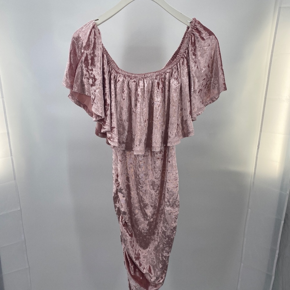 Venus Pretty velour pink Dress size Small